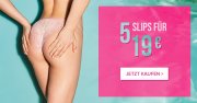 5 Slips f&uuml;r 19 Euro (3,80 Euro pro Slip) im Hunkem&ouml;ller Shop