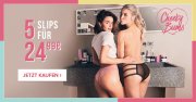 5 Slips f&uuml;r 24,99 Euro (4,99 Euro pro Slip) im Hunkem&ouml;ller Shop