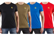 5 St&uuml;ck NORTHERN COUNTRY Herren T-Shirts 100% Baumwolle in 4 Farben