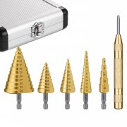 5-Teiliger HSS Sch&auml;lbohrer Set