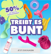 50% auf ausgesuchte Love Toys im Eis.de Erotik-Shop