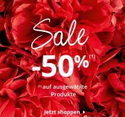 -50% auf ausgew&auml;hlte Artikel bei Yves Rocher