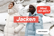 50% bis 80% Rabatt auf Jacken bei Dress For Less