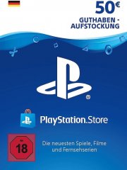 50 Euro PlayStation Network Code Card