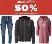 50% Extra-Rabatt auf alle bereits reduzierte Artikel im Sale bei Mister Lady