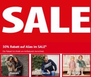 50% Extra-Rabatt auf alle bereits reduzierte Artikel im Sale bei NKD