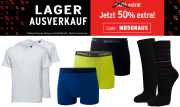 50% Extra-Rabatt im Lagerausverkauf auf ausgesuchte Artikel im MyBodyWear Shop