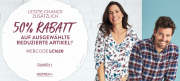 50% Extra-Rabatt On Top auf ausgew&auml;hlte reduzierte Artikel im Adler Shop
