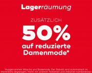 50% Extra-Rabatt On Top auf bereits reduzierte Damenmode bei Mister Lady
