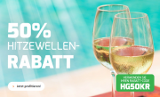 50% Hitzewellen Rabatt auf 130 ausgesuchte Weine Weine im Weinvorteil Shop