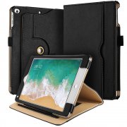 50% OFF - 360&deg; Drehbare Schutzh&uuml;lle f&uuml;r iPad 2018/ 2017 9.7 Zoll / iPad Air / iPad Air 2 - Schwarz