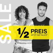 50% Rabatt auf alle nicht reduzierten Artikel im CAMP DAVID & SOCCX Shop