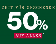 50% Rabatt auf alle nicht reduzierten Artikel im CAMP DAVID & SOCCX Shop