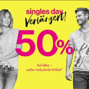 50% Rabatt auf alle nicht reduzierten Artikel im CAMP DAVID & SOCCX Shop