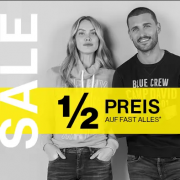 50% Rabatt auf alle nicht reduzierten Artikel im CAMP DAVID & SOCCX Shop
