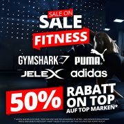 50% Rabatt auf ausgew&auml;hlte Marken Sportkleidung und Sportausr&uuml;stung bei SportSpar