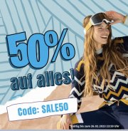 50% Rabatt auf das komplette Sortiment inkl. bereits reduzierte Sale-Artikel bei PlanetSports