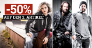 50% Rabatt auf den 2. Artikel im Warenkorb im EMP Shop