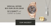 50% Rabatt auf Esprit Schmuck im Outlet bei Christ 