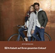 50% Rabatt auf fast ALLES inkl. bereits reduzierte Sale-Artikel bei Adler