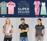 50% Rabatt auf neue Superkracher-Artikel im CAMP DAVID & SOCCX Shop