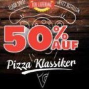 50% Rabatt auf Pizza Klassiker bei Dominos