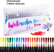 50% Rabatt Brush Pen Set Pinselstifte 24 Farben Aquarellstifte 