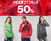 50% Rabatt im Herbstsale auf ausgew&auml;hlte Artikel bei CAMP DAVID & SOCCX