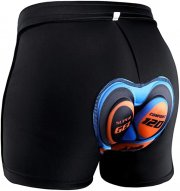 50% Rabatt Kuyou Fahrradhose Herren mit 4D Gel Sitzpolster