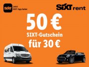 50&euro; Sixt Gutschein f&uuml;r 30&euro; kaufen bei Lidl