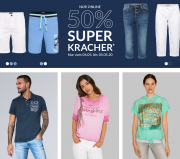 50% Superkracher-Rabatt auf ausgew&auml;hlte Artikel im CAMP DAVID & SOCCX Shop