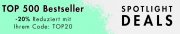 500 Beststeller mit 20% Rabatt bei Wardow