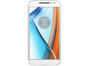 LENOVO Moto G4, Smartphone, 16 GB, 5.5 Zoll, Wei&szlig;, LTE nur 129 &euro; 