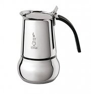  Bialetti Kitty 4 Tassen schwarz Espressokocher Edelstahl nur 26,99 &euro; 