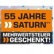Am 2. + 3. Januar 2017 bei Saturn Geburtstagsrabatt: MwSt. geschenkt!