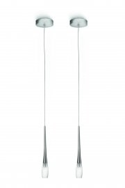2er Set Philips LED-Pendelleuchte Jazz Deckenlampe 5 Watt H&auml;ngelampe Pendellampe 
