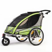 Qeridoo Sportrex2 Kinderfahrradanh&auml;nger nur 269,1o &euro; dank Gutschein "ZEHN87174"