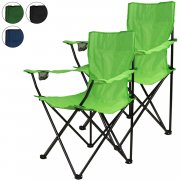 Nexos 2-er Set Angelstuhl Anglerstuhl Faltstuhl Campingstuhl Klappstuhl