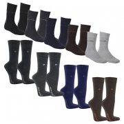 24 Paar Pierre Cardin Business Socken Herren versch. Farben Gr. 39-42 & 43-46