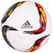 adidas Fu&szlig;ball Torfabrik Offizieller Spielball, White/Solar Red/Black/Solar Orange, 5, S90211