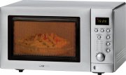 Clatronic MWG 779 H Doppelgrill-Mikrowelle / 25 L / 900 W / edelstahl 