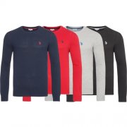 U.S. POLO ASSN. Rundhals Sweater f&uuml;r 24,99 &euro;