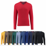 Tommy Hilfiger Herren Pullover V-Neck mit Kashmir nur 49,90 &euro; inkl. Versand