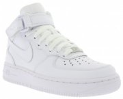 Nike Air Force 1 Mid &rsquo;07 Leder Damen Sneaker in Wei&szlig; nur 64,99 &euro; inkl. Versand