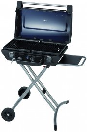 Campingaz 2 Series Compact L - Kompakter Gasgrill inkl. faltbarem Stahlwagen 