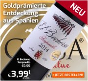 6 Flaschen El Bochorno von der Bodegas del Mundo nur 28,89&nbsp;&euro;