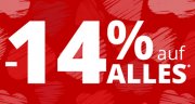 14 % Rabatt bei Rakuten auf fast Alles