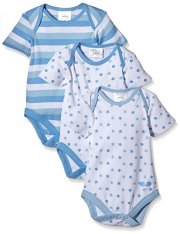 Twins Baby - Jungen Kurzarm-Body im 3er Pack f&uuml;r 6,48 &euro;