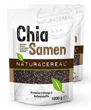 Naturacereal Chia Samen, 1er Pack (2 x 1 kg)