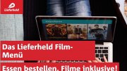Lieferheld FilmMenu - Essen bestellen und 2 Monate Maxdome Gutschein bekommen